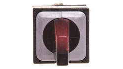 Napęd przełącznika 2 położeniowy czerwony z podświetleniem bez samopowrotu Q18LWK1R-RT 040351