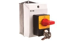 Łącznik krzywkowy 0-1 1P 20A w obudowie z funckją łącznika awaryjnego T0-2-1/I1/SVC(S)-RT 207086