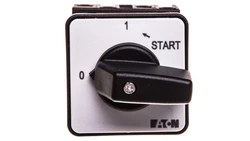 Łącznik krzywkowy 0-1-START 2P 20A do wbudowania T0-2-15512/EZ 036486