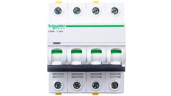 Wyłącznik nadprądowy 4P C 32A 6kA AC iC60N-C32-4 A9F04432