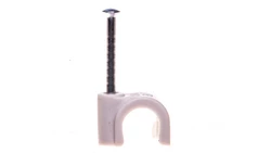 Uchwyt do kabli ISO 8mm z gwoździem 2x25mm 2008 25 LGR 2227614 /100szt./