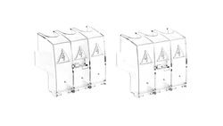 Osłony zacisków 3P do HAx HZC217