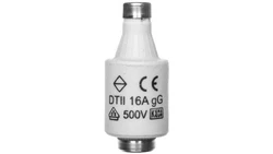 Wkładka bezpiecznikowa BiWtz 16A DTII gG 500V LE2716