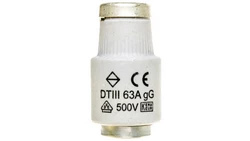 Wkładka bezpiecznikowa BiWtz 63A DIII gG 500V LE3363