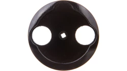 1930 Element centralny do gniazda antenowego 2-wyjściowego czarny 103921