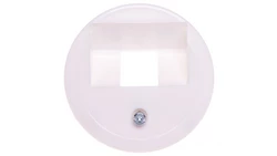 1930 Element centralny do gniazda przyłączeniowego UAE pojedynczego biała 1407