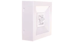 Oprawa awaryjna LED 3W 1h LOVATO N ECO LED 3W (opt. koryt.) jednozadaniowa biała LVNC/3W/E/1/SE/X/WH