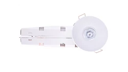 Oprawa awaryjna LED 1W 3h AXEP ECO IP20/20 1W (opt. otwarta) jednozadaniowa biała AXPO/1W/E/3/SE/X/WH