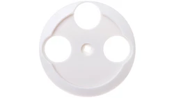 1930 Element centralny do gniazda antenowego 3-wyjściowego biały 106420