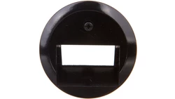 1930 Element centralny do gniazda przyłączeniowego UAE podwójnego czarny 140901