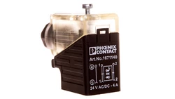 Wtyk zaworowy 3P typ BI z dławicą Pg9 SACC-V-3CON-PG9/BI-1L-S 1671140