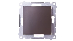 Simon 54 Łącznik pojedynczy moduł 16AX 250V zaciski śrubowe brąz mat DW1A.01/46