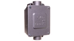 Puszka odgałęźna metalowa 5-torowa 6mm2 2 wejścia IP55 022