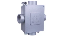 Puszka odgałęźna metalowa 5-torowa 16mm2 4 wejscia IP55 068-VI