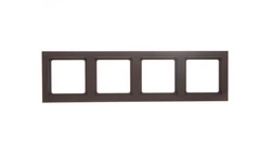 Berker Q.3 Ramka poczwórna uniwersalna antracyt/ aksamit 10146096