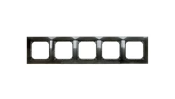 IMPRESJA Ramka pięciokrotna antracyt R-5Y/50