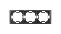Simon Basic Neos Ramka potrójna grafit matowy BMRC3/28