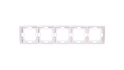 Simon Basic Neos Ramka pięciokrotna biała BMRC5/11