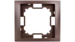 Simon Basic Neos Ramka pojedyncza czekoladowy BMRC1/47