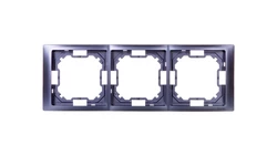Simon Basic Neos Ramka potrójna lawendowy BMRC3/035