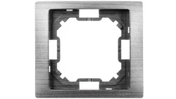 Simon Basic Neos Ramka pojedyncza tytanowy BMRC1/052