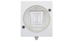 LAMBDA Łącznik hermetyczny pojedynczy IP44 biały ŁNH-1L/00