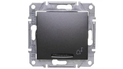 SEDNA Przycisk dzwonek” z podświetleniem grafitowy SDN1600470