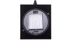 LAMBDA Łącznik hermetyczny pojedynczy IP44 czarny ŁNH-1LC/25