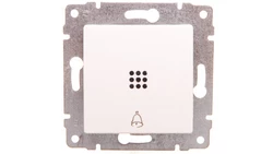 VENA Przycisk /dzwonek/ z podświetleniem biały 520414