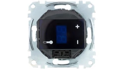 Merten Regulator temperatury uniwersalny 230V 5-50 stopni IP20 z ekranem dotykowym MTN5775-0000