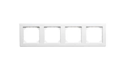 Merten M-Smart Ramka poczwórna biel polarna MTN478419