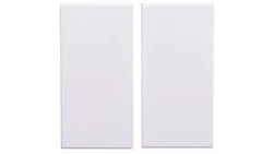 KOS66 Klawisz podwójny 2szt. 22,5x45 biały 660480