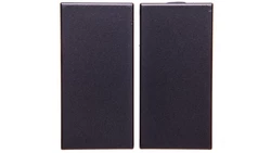 KOS66 Klawisz podwójny 2szt. 22,5x45 grafit 666080