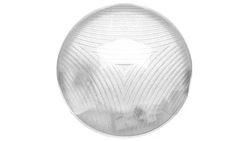 Plafoniera CAMEA 1x75W E27 230V z czujnikiem RCR IK10 IP44 Ikl. fi300mm kl. pryzmatyczny 202414