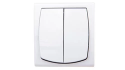 MADERA Łącznik hermetyczny świecznikowy IP44 biały ŁNH-2N/00