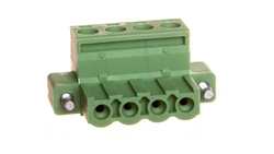 Łącznik wtykowy do płytek drukowanych 4-bieguny zielony MSTB 2,5/ 4-STF-5,08 1778001 /100szt./