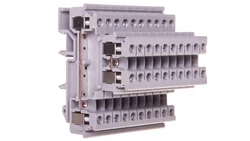 Złączka przelotowa 2,5mm2 szara MBKKB 2,5 1414064