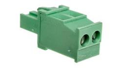 Wtyk śrubowy do płytek drukowanych 2P zielony MVSTBR 2,5/ 2-ST-5,08 1792249 /100szt./