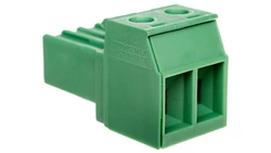 Wtyk śrubowy do płytek drukowanych 2P zielony PC 4/ 2-ST-7,62 1804904 /50szt./