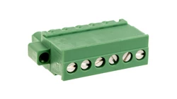 Wtyk śrubowy do płytek drukowanych 6P zielony MVSTBR 2,5/ 6-STF-5,08 1835135 /50szt./