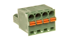 Złączka wtykowa do płytek drukowanych 0,2-2,5mm2 zielona FKCT 2,5/ 4-ST 1909236 /100szt./
