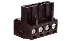 Wtyk śrubowy do płytek drukowanych 4P czarny MSTBT 2,5/ 4-ST BK 1893313 /100szt./