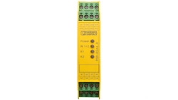 Przekaźnik bezpieczeństwa 24V AC/DC, do SIL 3, kat. 4 PLe, do zatrz. awaryjnego i drzwi bezpieczeństwa