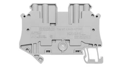 Złączka szynowa 4-przewodowa 0,14-4mm2 szara UT 2,5-QUATTRO 3044542 /50szt./
