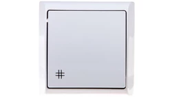 BIS Łącznik krzyżowy biały ŁN-4B/00