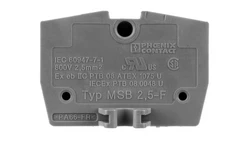 Złączka przelotowa 2,5mm2 szara MSB 2,5-F 3244041 /50szt./
