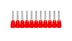 Końcówka tulejkowa 1mm2 czerwona izolowana AI 1,0-8 RD-S 1212523 /1000szt./
