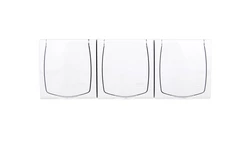 MADERA Gniazdo hermetyczne potrójne z/u Schuko IP44 z przesłonami klapka biała GNH-3NSP/00/w