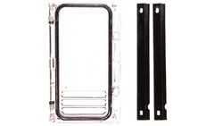 Klapka przezroczysta 130x77x25mm 6TE IP65 SKF-FF6 233781