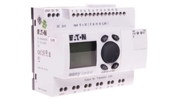 Sterownik easyControl 12we/8wy (tranzystorowe) 24V DC klawiatura wyświetlacz LCD EC4P-221-MTXD1 106391